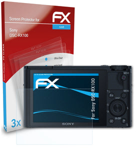atFoliX FX-Clear Schutzfolie für Sony DSC-RX100