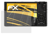 Panzerfolie atFoliX kompatibel mit Sony DSC-RX100 III, entspiegelnde und stoßdämpfende FX (3X)