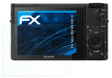 Schutzfolie atFoliX kompatibel mit Sony DSC-RX100 IV, ultraklare FX (3X)