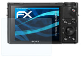 Schutzfolie atFoliX kompatibel mit Sony DSC-RX100 VII, ultraklare FX (3X)