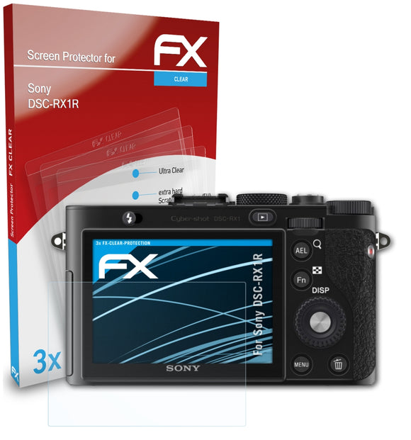 atFoliX FX-Clear Schutzfolie für Sony DSC-RX1R