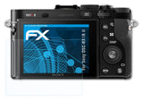 Schutzfolie atFoliX kompatibel mit Sony DSC-RX1R II, ultraklare FX (3X)