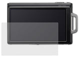 Panzerfolie atFoliX kompatibel mit Sony DSC-T200, entspiegelnde und stoßdämpfende FX (3X)