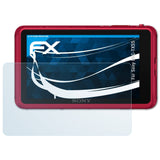 atFoliX FX-Clear Schutzfolie für Sony DSC-TX55