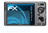 atFoliX Schutzfolie kompatibel mit Sony DSC-W370, ultraklare FX Folie (3X)