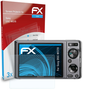 atFoliX FX-Clear Schutzfolie für Sony DSC-W370