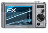 Schutzfolie atFoliX kompatibel mit Sony DSC-W810, ultraklare FX (3X)