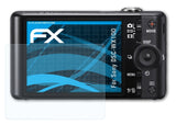 Schutzfolie atFoliX kompatibel mit Sony DSC-WX100, ultraklare FX (3X)