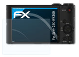 Schutzfolie atFoliX kompatibel mit Sony DSC-WX300, ultraklare FX (3X)