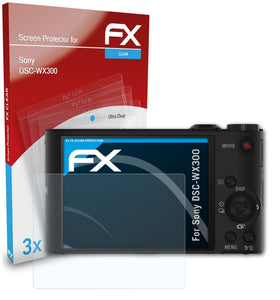 atFoliX FX-Clear Schutzfolie für Sony DSC-WX300