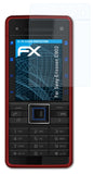 Schutzfolie atFoliX kompatibel mit Sony-Ericsson C902, ultraklare FX (3er Set)