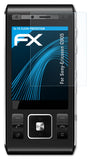 Schutzfolie atFoliX kompatibel mit Sony-Ericsson C905, ultraklare FX (3X)