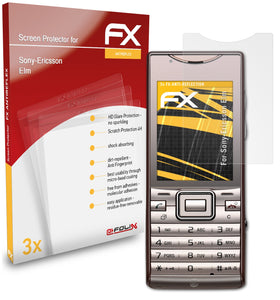 atFoliX FX-Antireflex Displayschutzfolie für Sony-Ericsson Elm
