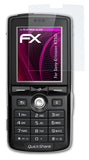 Glasfolie atFoliX kompatibel mit Sony-Ericsson K750i, 9H Hybrid-Glass FX