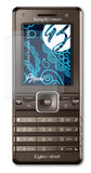 Schutzfolie Bruni kompatibel mit Sony-Ericsson K770i, glasklare (2X)