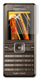 Panzerfolie atFoliX kompatibel mit Sony-Ericsson K770i, entspiegelnde und stoßdämpfende FX (3X)