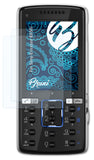 Schutzfolie Bruni kompatibel mit Sony-Ericsson K850i, glasklare (2X)