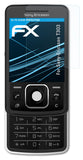 Schutzfolie atFoliX kompatibel mit Sony-Ericsson T303, ultraklare FX (3X)