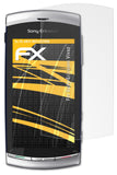 atFoliX Panzerfolie kompatibel mit Sony-Ericsson Vivaz, entspiegelnde und stoßdämpfende FX Schutzfolie (3X)