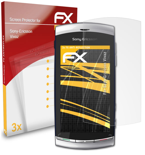 atFoliX FX-Antireflex Displayschutzfolie für Sony-Ericsson Vivaz