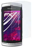 atFoliX Glasfolie kompatibel mit Sony-Ericsson Vivaz, 9H Hybrid-Glass FX Panzerfolie