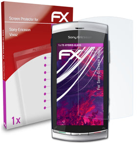 atFoliX FX-Hybrid-Glass Panzerglasfolie für Sony-Ericsson Vivaz