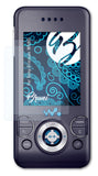 Schutzfolie Bruni kompatibel mit Sony-Ericsson W580i, glasklare (2X)