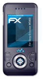 Schutzfolie atFoliX kompatibel mit Sony-Ericsson W580i, ultraklare FX (3X)