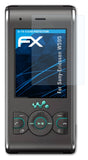 Schutzfolie atFoliX kompatibel mit Sony-Ericsson W595, ultraklare FX (3X)