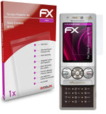 atFoliX FX-Hybrid-Glass Panzerglasfolie für Sony-Ericsson W705