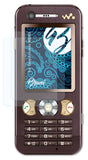 Schutzfolie Bruni kompatibel mit Sony-Ericsson W890i, glasklare (2X)