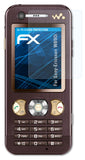 Schutzfolie atFoliX kompatibel mit Sony-Ericsson W890i, ultraklare FX (3X)