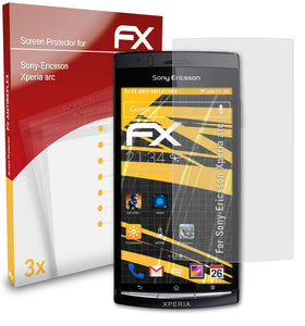 atFoliX FX-Antireflex Displayschutzfolie für Sony-Ericsson Xperia arc