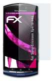 Glasfolie atFoliX kompatibel mit Sony-Ericsson Xperia neo, 9H Hybrid-Glass FX