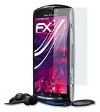 atFoliX Glasfolie kompatibel mit Sony-Ericsson Xperia neo V, 9H Hybrid-Glass FX Panzerfolie