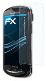 Schutzfolie atFoliX kompatibel mit Sony-Ericsson Xperia pro, ultraklare FX (3X)