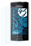 Schutzfolie Bruni kompatibel mit Sony-Ericsson Xperia ray, glasklare (2X)