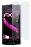 Glasfolie atFoliX kompatibel mit Sony-Ericsson Xperia ray, 9H Hybrid-Glass FX