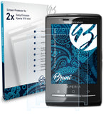 Bruni Basics-Clear Displayschutzfolie für Sony-Ericsson Xperia X10 mini