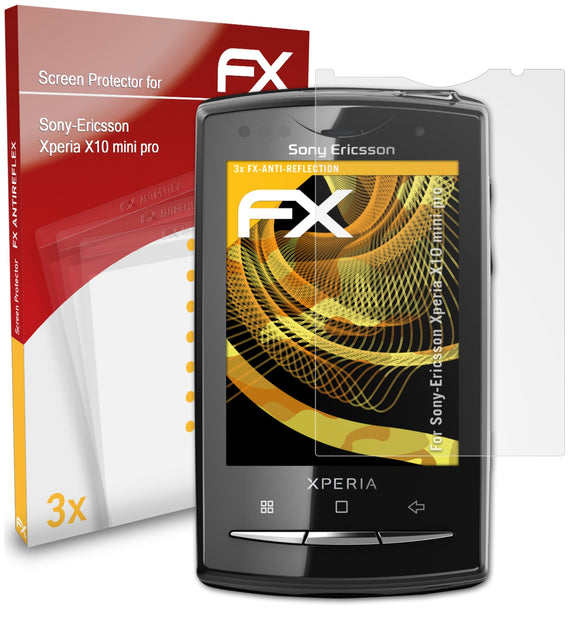 atFoliX FX-Antireflex Displayschutzfolie für Sony-Ericsson Xperia X10 mini pro