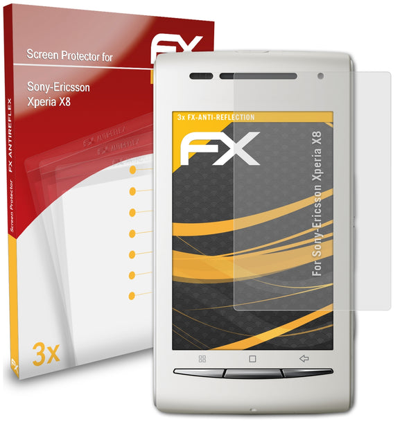 atFoliX FX-Antireflex Displayschutzfolie für Sony-Ericsson Xperia X8