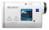 Schutzfolie atFoliX kompatibel mit Sony FDR-X1000 4K, ultraklare FX (3X)