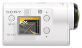 Panzerfolie atFoliX kompatibel mit Sony FDR-X3000R, entspiegelnde und stoßdämpfende FX (3X)