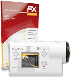 atFoliX FX-Antireflex Displayschutzfolie für Sony FDR-X3000R