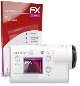 atFoliX FX-Hybrid-Glass Panzerglasfolie für Sony FDR-X3000R