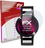 atFoliX FX-Hybrid-Glass Panzerglasfolie für Sony FES Watch U