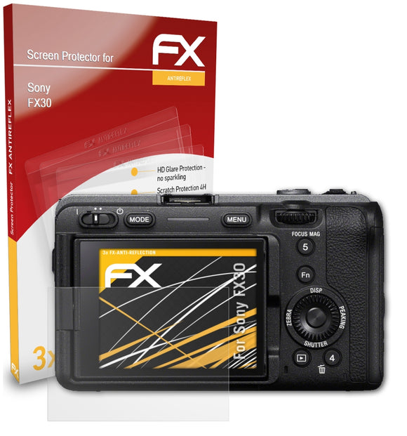 atFoliX FX-Antireflex Displayschutzfolie für Sony FX30