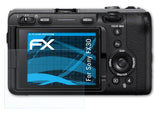 Schutzfolie atFoliX kompatibel mit Sony FX30, ultraklare FX (3X)