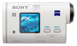 Schutzfolie atFoliX kompatibel mit Sony HDR-AS200, ultraklare FX (3X)
