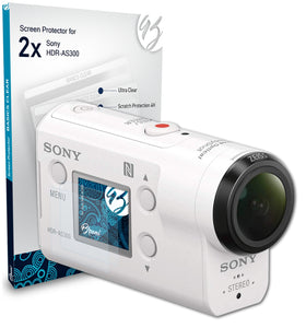Bruni Basics-Clear Displayschutzfolie für Sony HDR-AS300